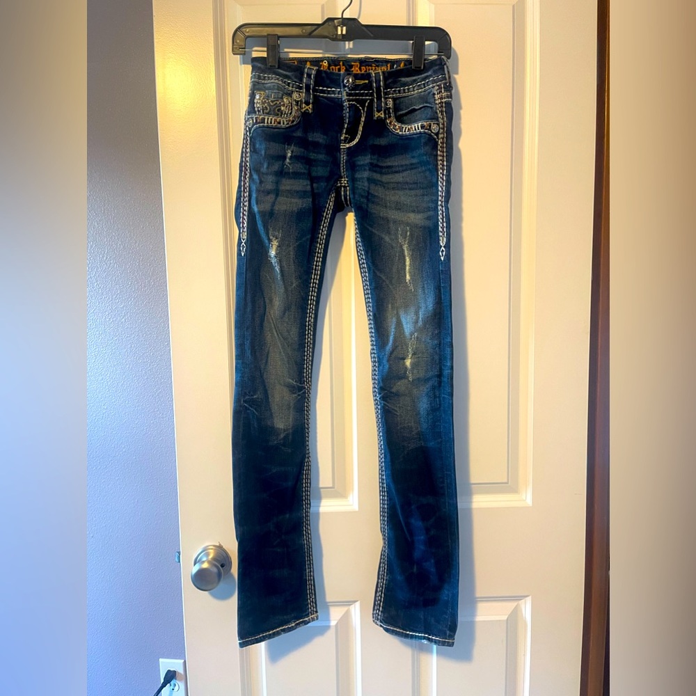 Rock Revival Size 23 Straight Jeans